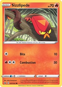 Sizzlipede (037) (037/202) [SWSH01 Sword and Shield Base Set]