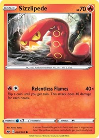 Sizzlipede (038) (038/202) [SWSH01 Sword and Shield Base Set]