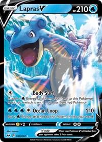 Lapras V (049/202) [SWSH01 Sword and Shield Base Set]