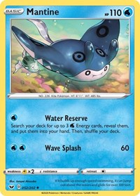 Mantine (052/202) [SWSH01 Sword and Shield Base Set]