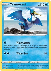 Cramorant (062/202) [SWSH01 Sword and Shield Base Set]