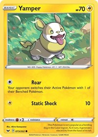 Yamper (073) (073/202) [SWSH01 Sword and Shield Base Set]