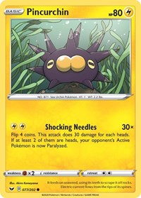 Pincurchin (077/202) [SWSH01 Sword and Shield Base Set]