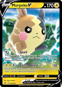 Morpeko V (079/202) [SWSH01 Sword and Shield Base Set]