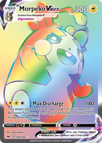 Morpeko VMAX (Secret) (204/202) [SWSH01 Sword and Shield Base Set]