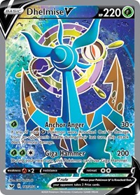 Dhelmise V (Full Art) (187/202) [SWSH01 Sword and Shield Base Set]