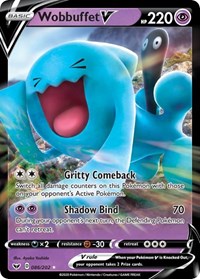 Wobbuffet V (086/202) [SWSH01 Sword and Shield Base Set]