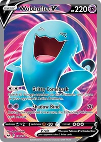 Wobbuffet V (Full Art) (191/202) [SWSH01 Sword and Shield Base Set]