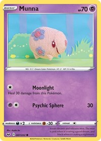 Munna (087/202) [SWSH01 Sword and Shield Base Set]