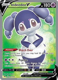 Indeedee V (Full Art) (192/202) [SWSH01 Sword and Shield Base Set]