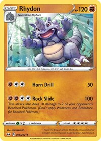 Rhydon (098/202) [SWSH01 Sword and Shield Base Set]