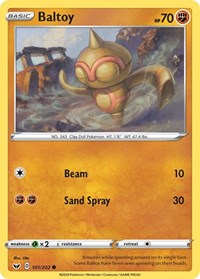 Baltoy (101) (101/202) [SWSH01 Sword and Shield Base Set]