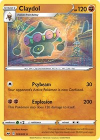 Claydol (103/202) [SWSH01 Sword and Shield Base Set]