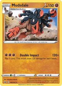 Mudsdale (106/202) [SWSH01 Sword and Shield Base Set]