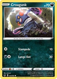 Croagunk (123/202) [SWSH01 Sword and Shield Base Set]