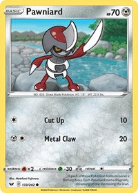 Pawniard (133/202) [SWSH01 Sword and Shield Base Set]