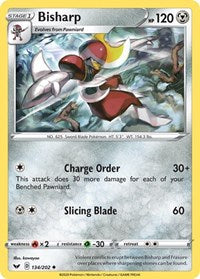 Bisharp (134/202) [SWSH01 Sword and Shield Base Set]