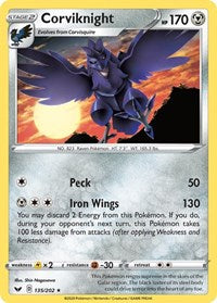 Corviknight (135/202) [SWSH01 Sword and Shield Base Set]