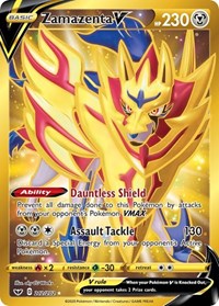Zamazenta V (Secret) (212/202) [SWSH01 Sword and Shield Base Set]