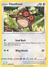 Hoothoot (143/202) [SWSH01 Sword and Shield Base Set]