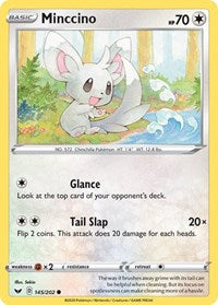 Minccino (145) (145/202) [SWSH01 Sword and Shield Base Set]