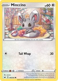 Minccino (146) (146/202) [SWSH01 Sword and Shield Base Set]