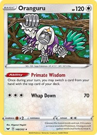 Oranguru (148/202) [SWSH01 Sword and Shield Base Set]
