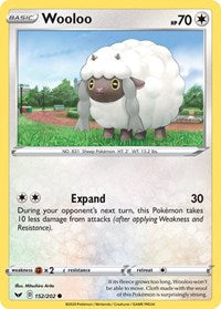 Wooloo (152) (152/202) [SWSH01 Sword and Shield Base Set]