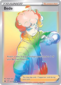 Bede (Secret) (207/202) [SWSH01 Sword and Shield Base Set]