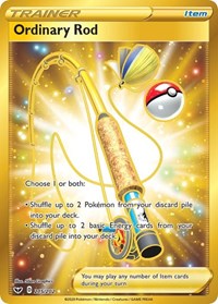 Ordinary Rod (Secret) (215/202) [SWSH01 Sword and Shield Base Set]