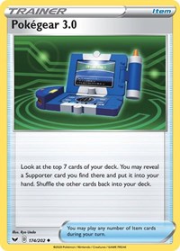 Pokegear 3.0 (174/202) [SWSH01 Sword and Shield Base Set]