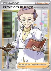 Professor's Research (Full Art) (201/202) [SWSH01 Sword and Shield Base Set]