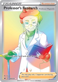 Professor's Research (Secret) (209/202) [SWSH01 Sword and Shield Base Set]