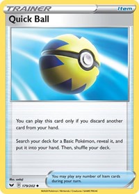 Quick Ball (179/202) [SWSH01 Sword and Shield Base Set]