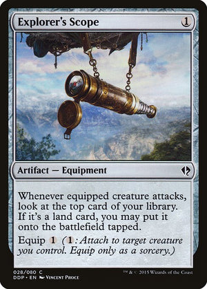 Explorer's Scope (28) [Duel Decks: Zendikar vs. Eldrazi]
