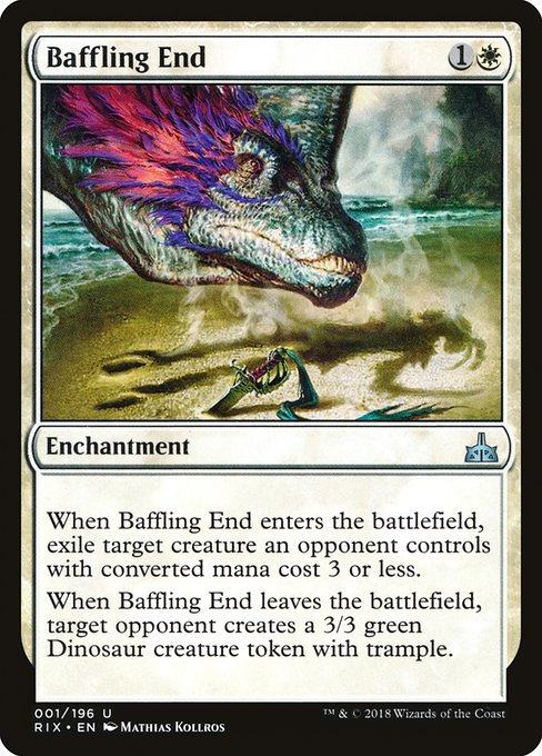 Baffling End (1) [Rivals of Ixalan]