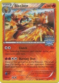 Blaziken - 14/111 (National Championships) (014/111) [League and Championship Cards]