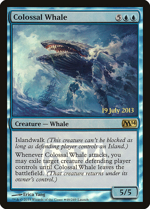 Colossal Whale (48★) [Magic 2014 Promos]