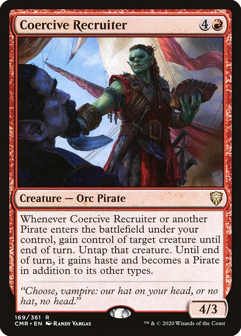 Coercive Recruiter (169) [Commander Legends]