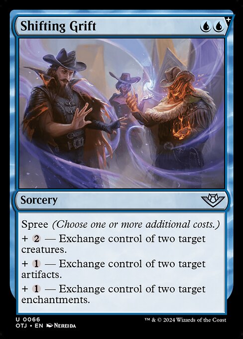 Shifting Grift (66) [Outlaws of Thunder Junction]