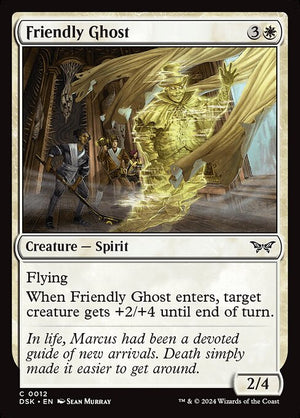 Friendly Ghost (12) [Duskmourn: House of Horror]