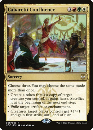 Cabaretti Confluence (69p) [New Capenna Commander Promos]