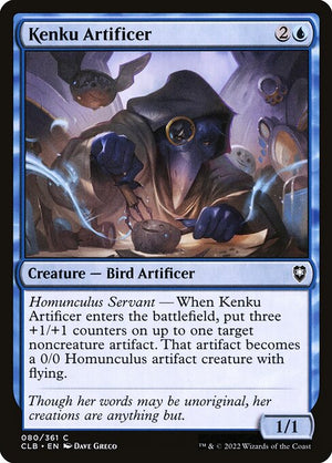 Kenku Artificer (80) [Commander Legends: Battle for Baldur's Gate]