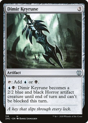 Dimir Keyrune (110) [Zendikar Rising Commander]