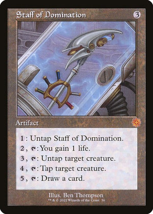 Staff of Domination (56) [The Brothers' War Retro Artifacts]