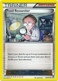 Fossil Researcher - 92/111 (Cosmos Holo) (092/111) [Miscellaneous Cards and Products]