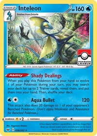 Inteleon - 058/202 (Pokemon League) (058/202) [League and Championship Cards]