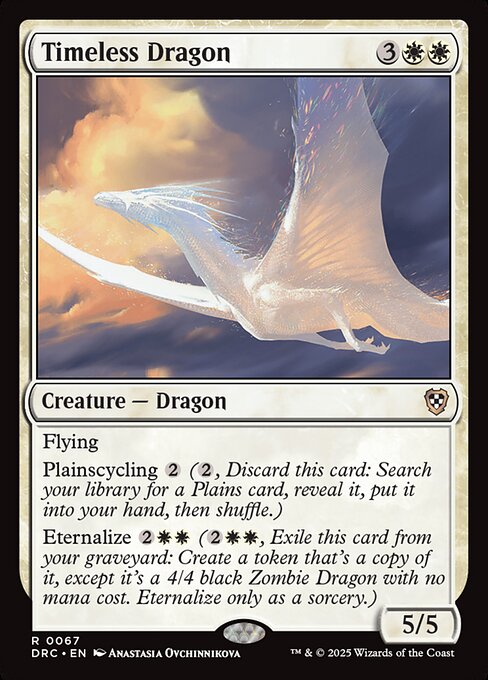 Timeless Dragon (67) [Aetherdrift Commander]