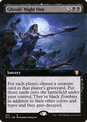 Ghouls' Night Out (57) [Midnight Hunt Commander] [Extended Art]