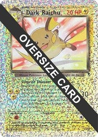Dark Raichu - S3/S4 (Box Topper) (S3/S4) [Jumbo Cards]